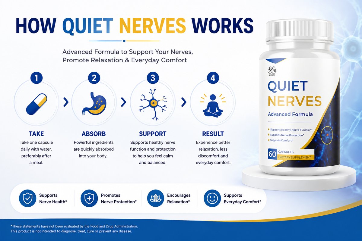 Quiet Nerves supports nerve comfort and everyday balance